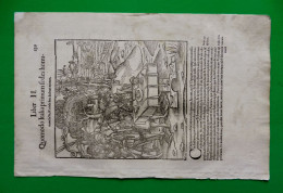 ST-IT Giano E Le Religioni In Italia 1550 Sebastian Münster Cosmographia Universalis - Stampe & Incisioni