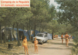 ST-RAPHAËL - BOULOURIS (Var): Camping De La Péguière (toiles De Tentes, Voitures, Enfants) - Saint-Raphaël