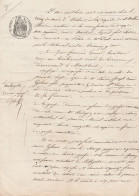 VP 1 FEUILLE - 1868 - MONTLUEL - ST CROIX - Manuscrits