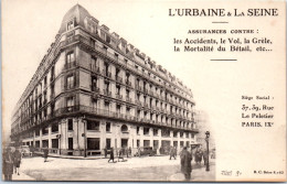 75009 PARIS Assurances L'urbaine Et La Seine Rue Peletier  - Arrondissement: 09