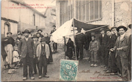 87 LIMOGES - Greves 1905, Corps De Garde A L'usine Beaulieu  - Limoges