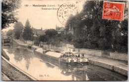 45 MONTARGIS - Vue Sur Le Canal Prise Du Boulevard Durzy  - Montargis