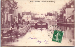 45 MONTARGIS - Une Vue Des Bords Du Canal Du Loing  - Montargis