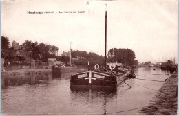 45 MONTARGIS - Une Peniche Sur Le Canal. - Montargis