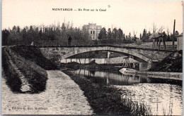 45 MONTARGIS - Un Pont Sur Le Canal. - Montargis