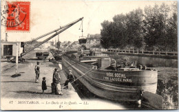 45 MONTARGIS - Les Docks Et Les Quais. - Montargis