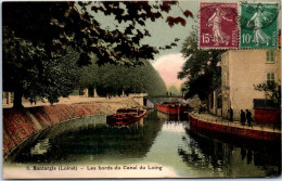 45 MONTARGIS - Les Bords Du Canal Du Loing (couleurs) - Montargis