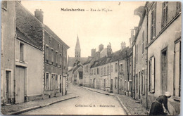 45 MALESHERBES - La Rue De L'eglise. - Malesherbes