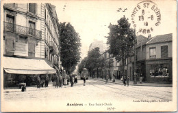 92 ASNIERES - Perspective De La Rue Saint Denis  - Asnieres Sur Seine