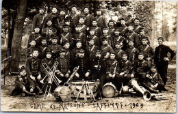 78 MAISONS LAFFITTE - CARTE PHOTO - Fanfare Du Camp 1909 - Maisons-Laffitte