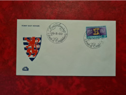 Lettre LUXEMBOURG  FDC 1969 ORGANISATION DU TRAVAIL - Other & Unclassified