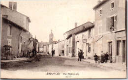 55 LEROUVILLE - La Rue Nationale  - Lerouville