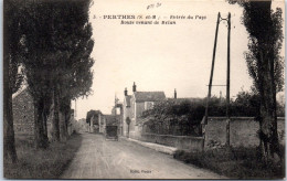 77 PERTHE - Entree Du Pays Route De Melun  - Perthes