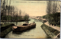 77 MORET SUR LOING - Le Confluent Du Canal Et Du Loing  - Moret Sur Loing