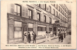75009 PARIS Vue De L'hotel Mondial Cite Bergere  - Arrondissement: 09