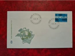 Lettre LUXEMBOURG  FDC 1974 BENELUX - Sonstige & Ohne Zuordnung