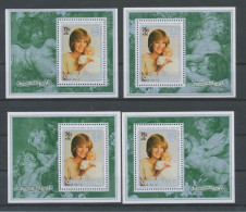 Cook Island - BL128/131 - Diana - Birth Of Prince William - MNH - Cook Islands