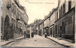 58 POUILLY SUR LOIRE - Vue Partielle De La Grande Rue. - Pouilly Sur Loire