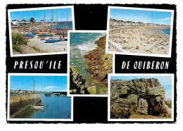 (56). Quiberon. 3 Cp. (8) & (9) La Plage & (10) Danses De Bretagne. Années 50-60 - Quiberon