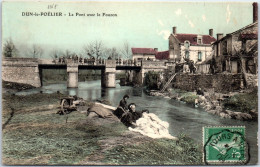 36 DUN LE POTIER - Le Pont Avec Le Fouzon  - Autres & Non Classés
