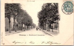 02 CHAUNY - Le Boulevard Gambetta  - Sonstige & Ohne Zuordnung