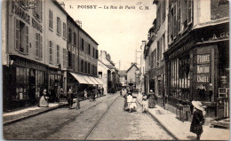 78 POISSY - La Rue De Paris, Vue D'ensemble  - Poissy