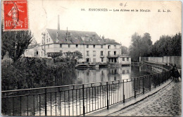 91 ESSONNES - Les Allees Et Le Moulin. - Essonnes