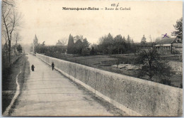 91 MORSANG SUR SEINE - La Route De Corbeil. - Morsang Sur Orge