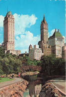 ETATS-UNIS - Central Park - New York City - A Winding Brook And Picuresque Bridge In Central Park - Animé- Carte Postale - Central Park