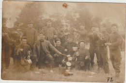 La Courtine- Militaires  Carte Photo - (G.2611) - La Courtine