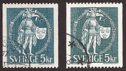 Schweden, 1970, Michel-Nr. 671 X+y, Gestempelt - Gebraucht