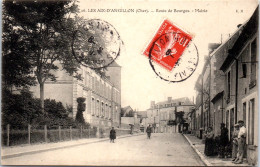 18 LES AIX D'ANGILLON - Route De Bourges, Mairie  - Les Aix-d'Angillon