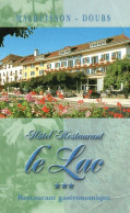 25 - MALBUISSON   -PUB - CARTE VISITE -RESTAURANT LE LAC - Altri & Non Classificati