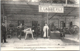 18 BOURGES - Expo Automobile, Stand Moteurs & Gazogene L'ABBE - Bourges