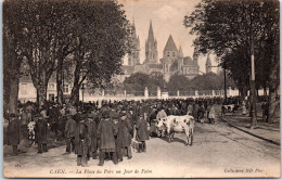 14 CAEN - La Place Du Parc Un Jour De Foire  - Caen