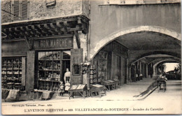 12 VILLEFRANCHE DE ROUERGUE - Arcades Du Consultat  - Villefranche De Rouergue