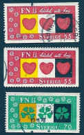 Schweden, 1970, Michel-Nr. 690-691 A+C, Gestempelt - Gebruikt