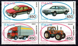 1984 Italia - Mezzi Di Trasporto - 1981-90: Gebraucht