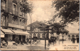 44 SAINT NAZAIRE - Place De La Gare Cote Rue Thiers  - Saint Nazaire