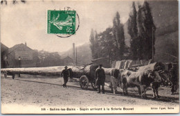 39 SALINS LES BAINS - Sapin Arrivant A La Scierie Bouvet  - Autres & Non Classés