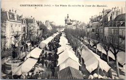 36 CHATEAUROUX - Place Gambetta Le Jour Du Marche  - Chateauroux