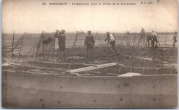 33 ARCACHON - Preparation Pour La Peche De La Normande  - Arcachon