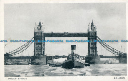 R027370 Tower Bridge. London. D. F. And S - Other & Unclassified