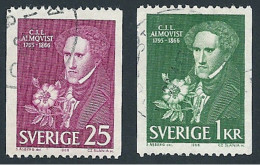 Schweden, 1966, Michel-Nr. 558-559, Gestempelt - Usati