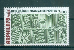 FRANCE - N° 1831 Oblitéré - Arphila'75. Paris. - Usados