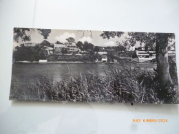 Cartolina  Panoramica Viaggiata  "SABAUDIA Il Lago Di Paola" 1956 - Latina