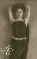 ANNA FOUGEZ /  Maria Annina Laganà Pappacena ( TARANTO ) ACTRESS - RPPC POSTCARD 1920s  (TEM533) - Entertainers