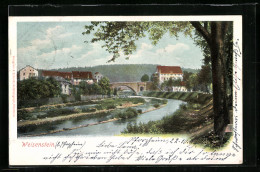 AK Weissenstein / Pforzheim, Uferpartie Mit Baum  - Pforzheim