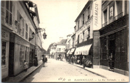 78 RAMBOUILLET - Vue De La Rue Nationale. - Rambouillet