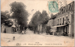 77 MORET SUR LOING - L'avenue Du Chemin De Fer  - Moret Sur Loing
